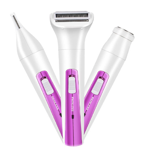 Painless Facial Hair Removal for Women, 3 in 1 Painless Hair Remover for Women